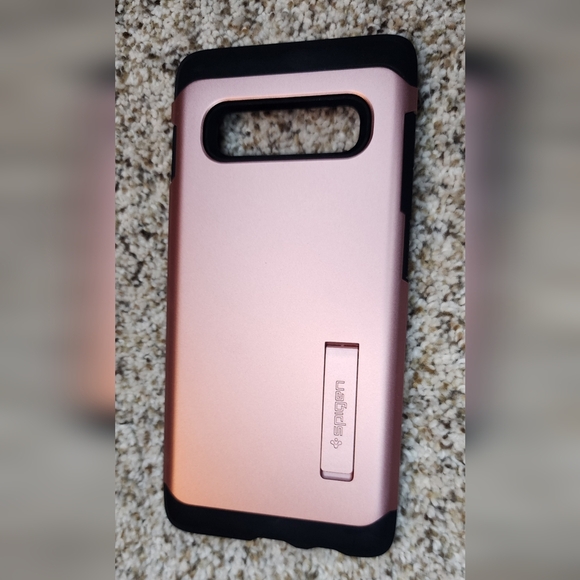 LOT of 2 New Cases for Samsung S10 phone Android leather pink - Picture 2 of 6